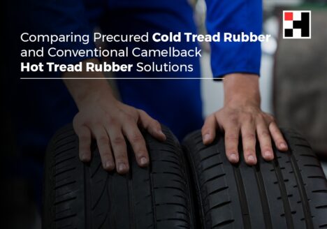 Comparing precured cold tread rubber and conventional camelback hot tread rubber solutions