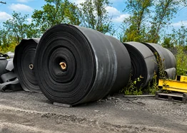 Used SHR and HR rubber conveyor belt